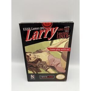 Leisure Suit Larry LLFLL Nintendo NES RetroUSB RetroZone KHAN Games